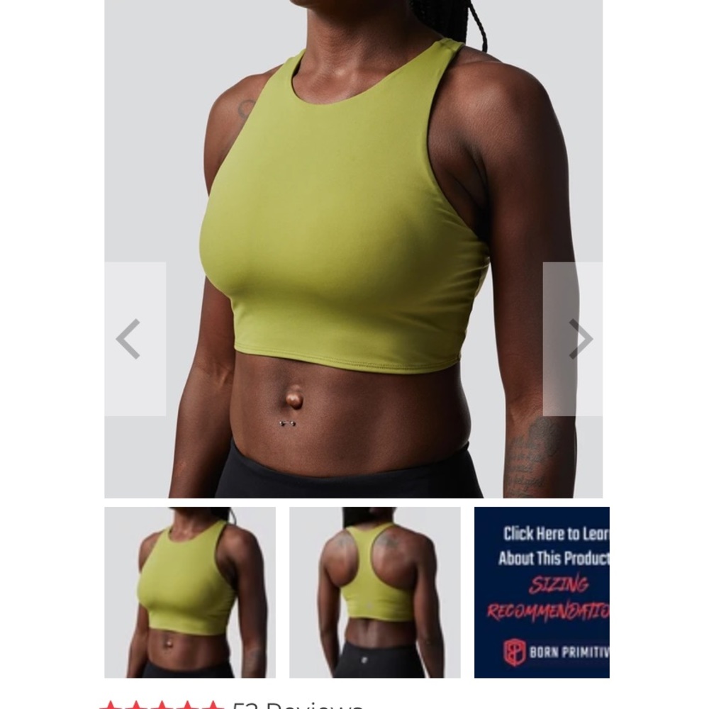 The Synergy Cropped Sports Bra